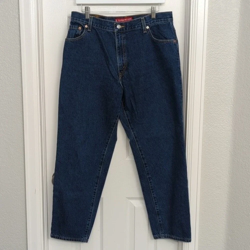 Levi's Classic relaxed 550 cotton jeans size 16